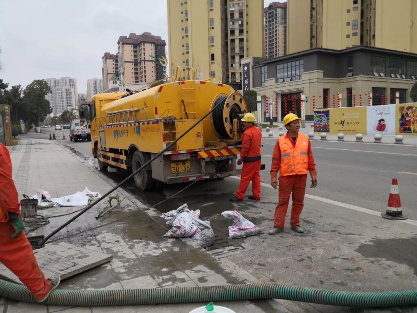 无极排污管道清淤-管道清洗